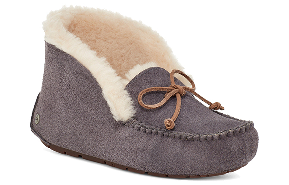 UGG Alena Fleece Lined Shoe Purple Gray Women"s