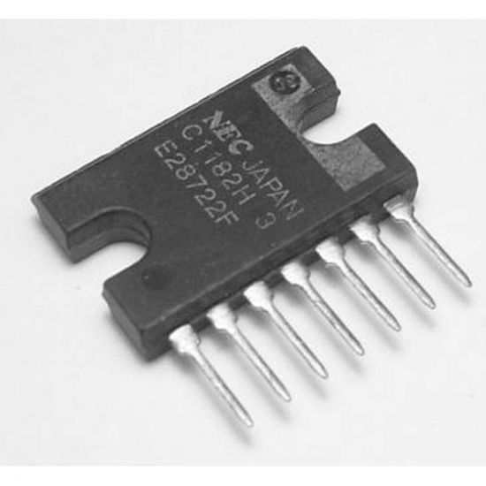 Микросхема  UPC1182H3 / SIP7H