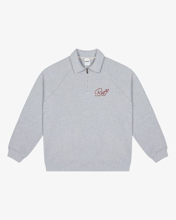 Толстовка Halfzip Sport Jacket серый меланж - фото 6
