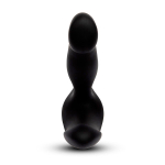 Черный анальный стимулятор с вращением и вибрацией 13см b-Vibe 360 Plug BV-049-BLK