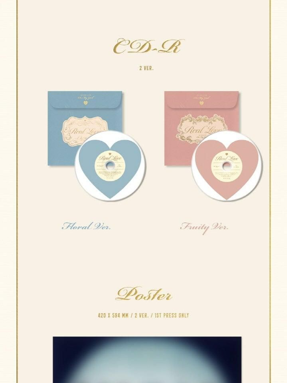 Альбом OH MY GIRL - Real Love 2nd Album 2 Version SET