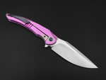 Складной нож Alatus 2 M390 CrystalTi pink