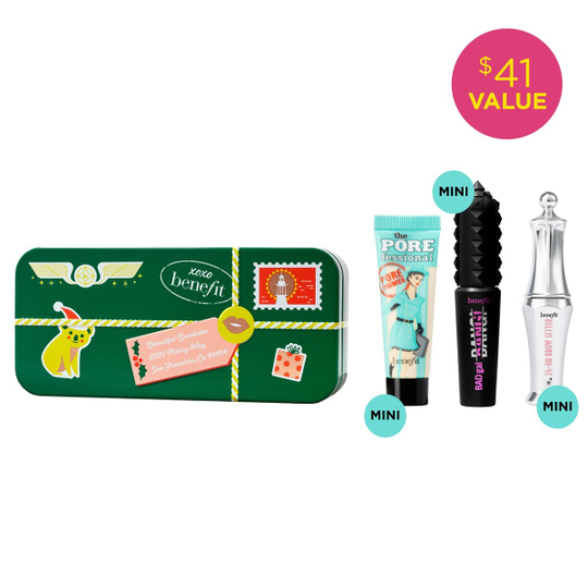 Benefit Merry Mini Mail Holiday Set 3,5 ml + 7,5 ml + 4 g