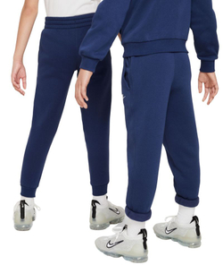 Штаны для девочки теннисные Nike Club Fleece Jogger - небесный