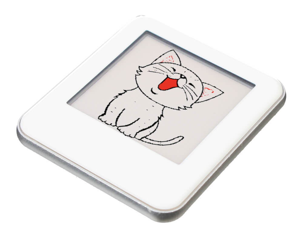Брелок с экраном E-Ink 1,54 дюйма и NFC (Waveshare 1.54inch NFC-Powered e-Paper)