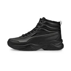 Кроссовки женские PUMA Cilia Mid Metallic Puma Black-CASTLEROCK