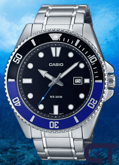 Casio MDV-107D-1A2 — мужские дайверские часы