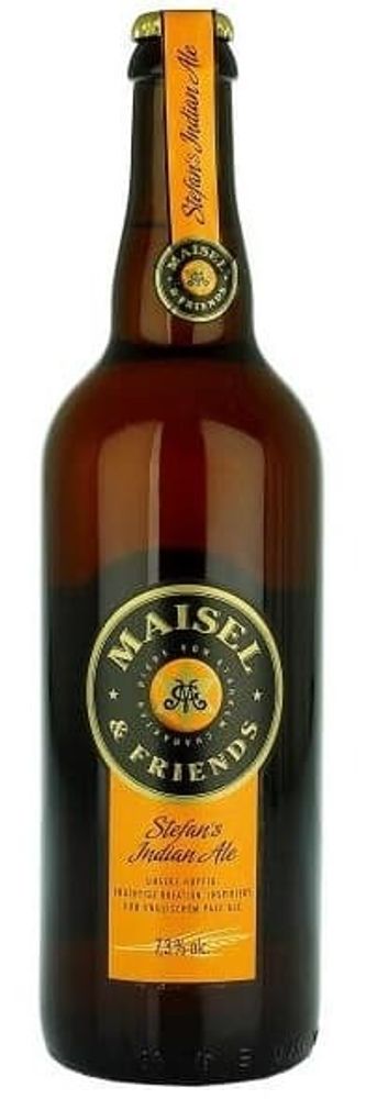 Пиво Майзель &amp; Френдс Штефан'с Индиан Эль / Maisel &amp; Friends Stefan's Indian Ale 0.75 - стекло