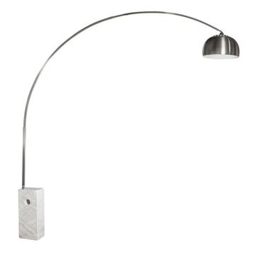 Торшер 1*Е27 5001 белый/хром Arco LOFT IT