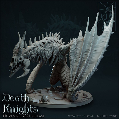 Grand Alliance Death Soulblight Gravelords Zombie Dragon миниатюра для dnd, днд, pathfinder, фентези, Настольная игра, НРИ, Варгейм, РПГ