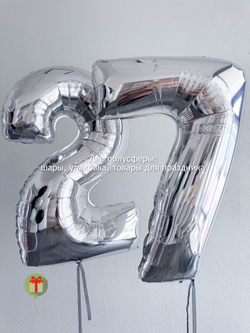 Фольгированные цифры 27
