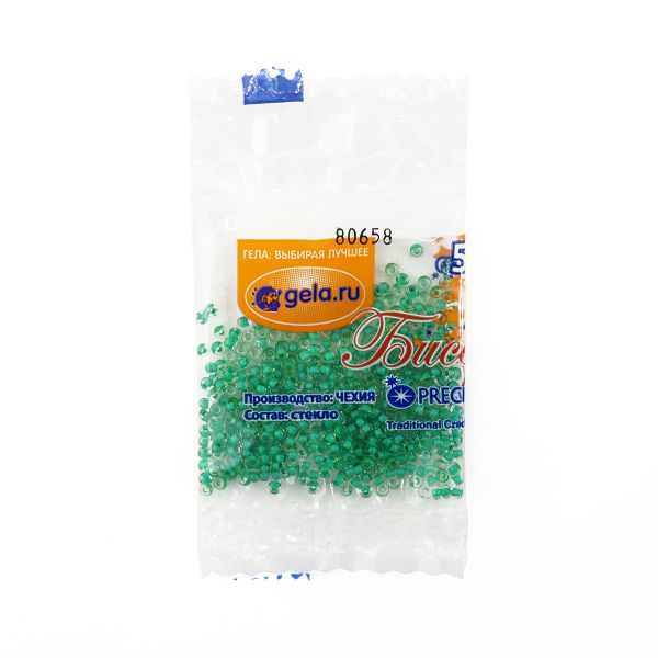 Бисер Preciosa 10/0, 50 г (10 шт по 5 г), цв.80658