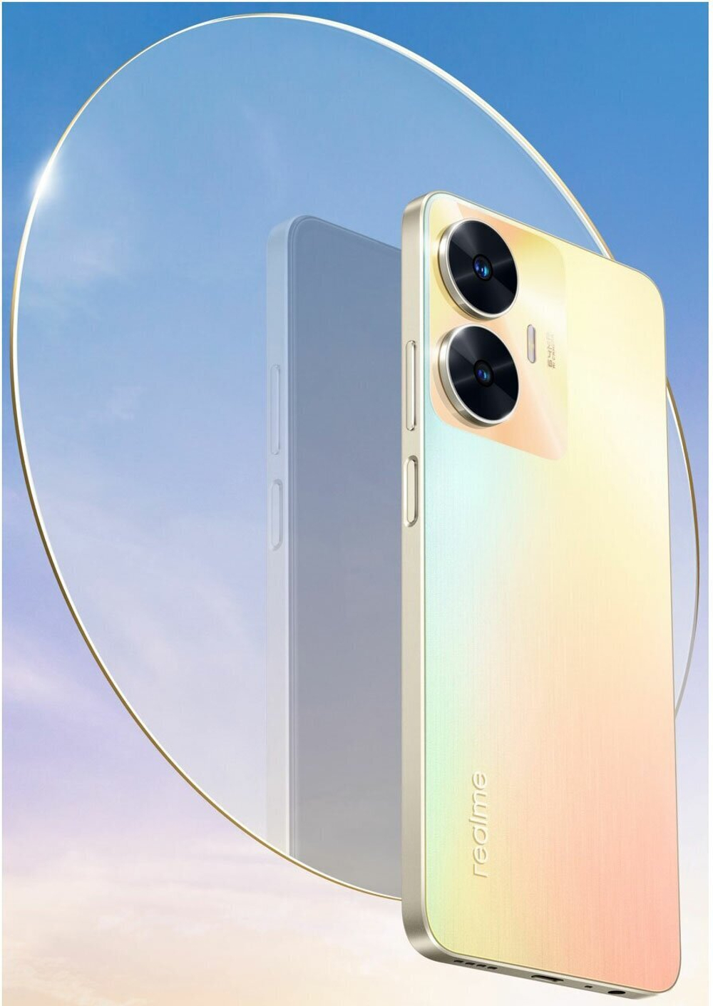 Смартфон realme C55 8/256 ГБ RU, Dual nano SIM, sunshower