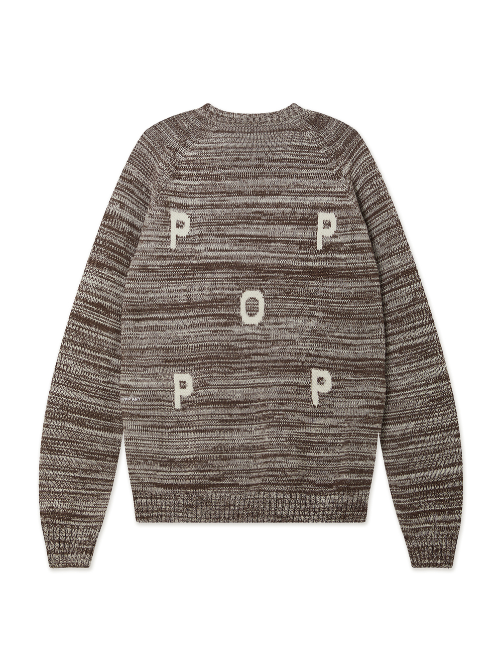 Мужской Свитер (Round-neck) Knitted Melange Logo