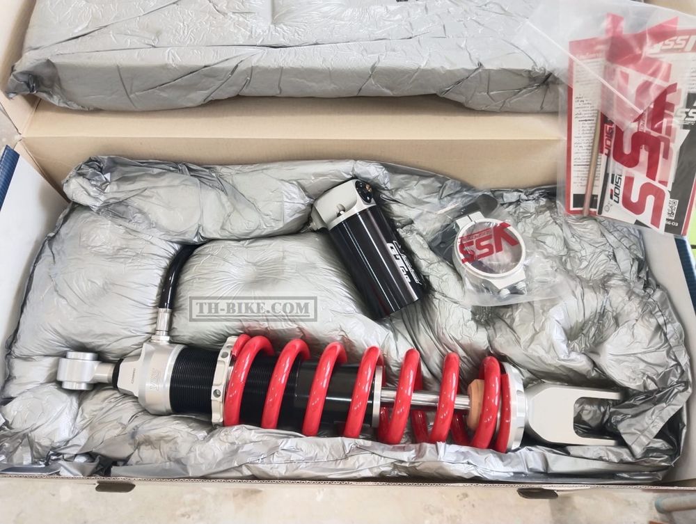 MX456-395TRC-10-858. Rear shock absorber YSS, 395mm, For Honda CRF250-300 all L-M-Rally