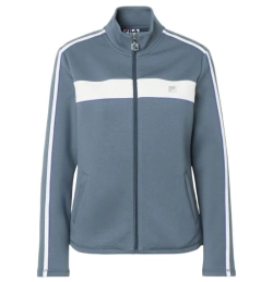 Женская Кофта теннисная Fila Jacket Liella - turbulence/ecru comb