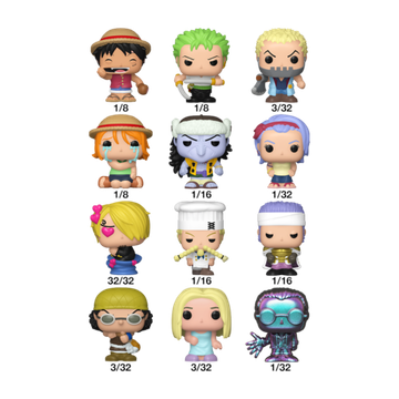 Фигурка Funko Bitty POP! One Piece Mystery 1 штука в ассортименте (из 12) 86898