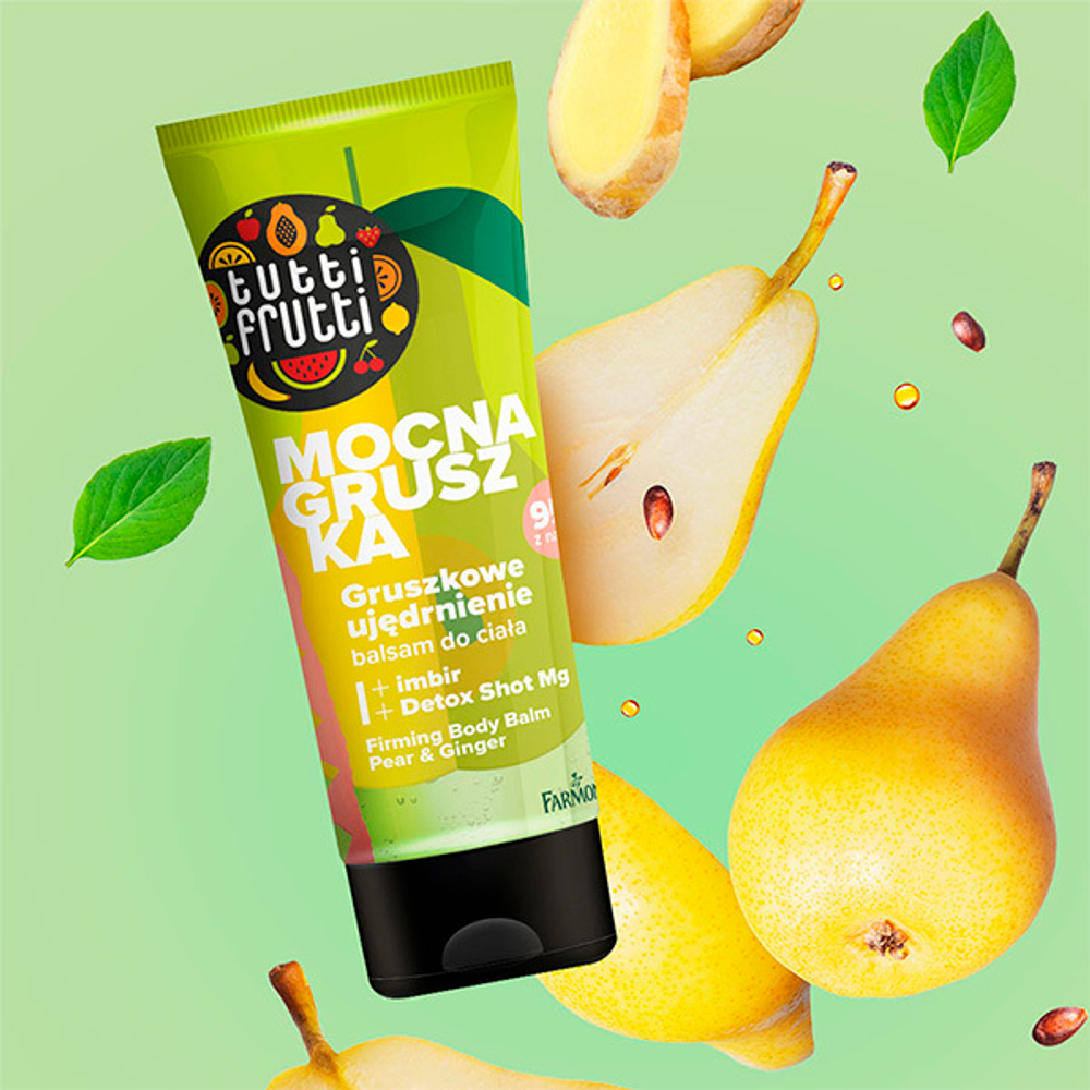 Укрепляющий бальзам для тела с Грушей и Имбирем Farmona Tutti Frutti Firming Body Balm Pear & Ginger 200мл