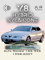 Щетки стеклоочистителя HUOYE Y8 525/475 мм на AlfaRomeo 166 | Hook/J-Hook