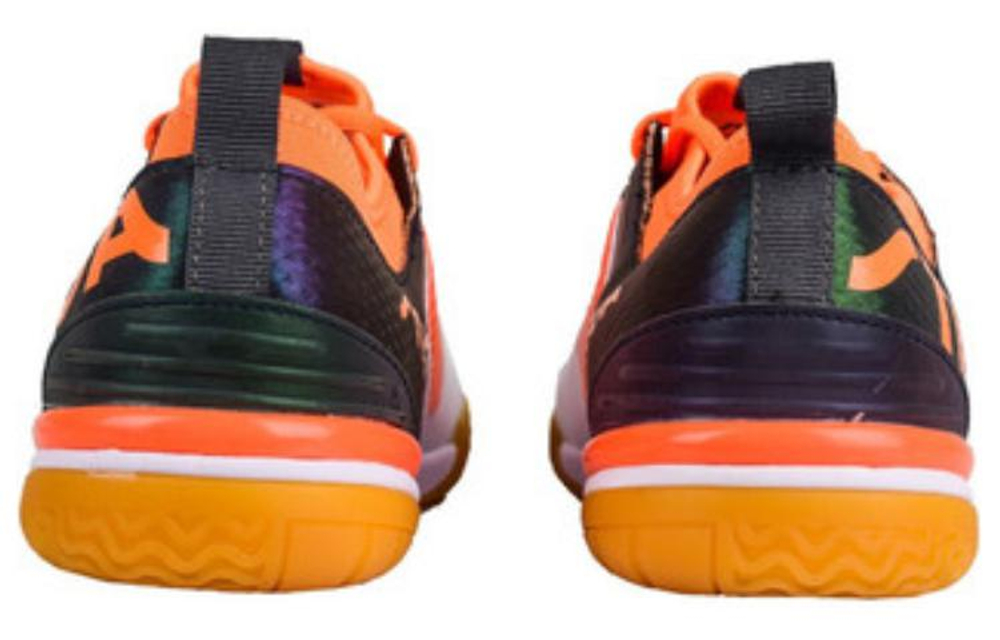 Stiga Slip Resistant Abrasion Resistant Low top Training Shoes Unisex White Orange