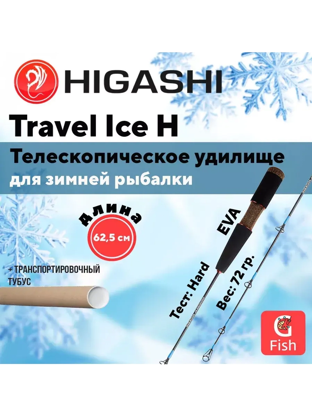 Удилище зимнее Travel Ice H