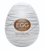 Мастурбатор-яйцо EGG Silky II (Цвет: молочный)