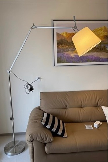 Floor design lamp Tolomeo Mega by Artemide