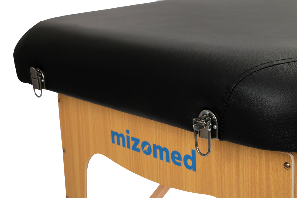 Массажный складной стол Mizomed Premium 2 черный