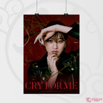 Постер А4 - TWICE - CRY FOR ME
