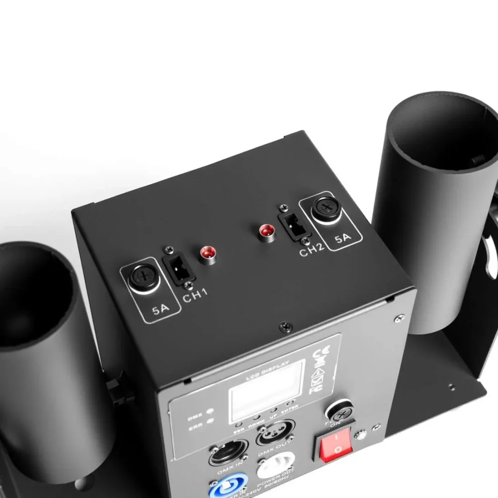Электрическая двухствольная конфетти-пушка MOKA SFX MK-CN03 (DMX, 6-12 м)