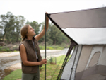 Палатка Naturehike Cape 8.3 быстросборная, серая, артикул CNK2350WS014-MBR