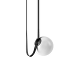 Подвесной дизайнерский светильник  Plusminus Semispheres от Vibia (1 плафон, черный)