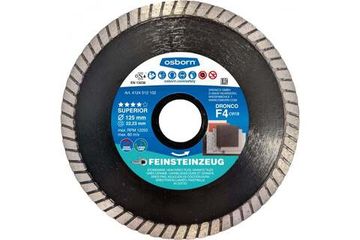 Алмазный диск по керамограниту OSBORN F4 Cera (125x1.4x22.23 мм) DRONCO 4124512102