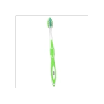 Зубная щетка средней жесткости MASSAGER с массажными щетинками (ассорти 4 цвета), LAIMA DENT, 609318