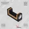 Архитектурная подсветка  86811-9.2-002TL COB2*3W BK GD Reluce