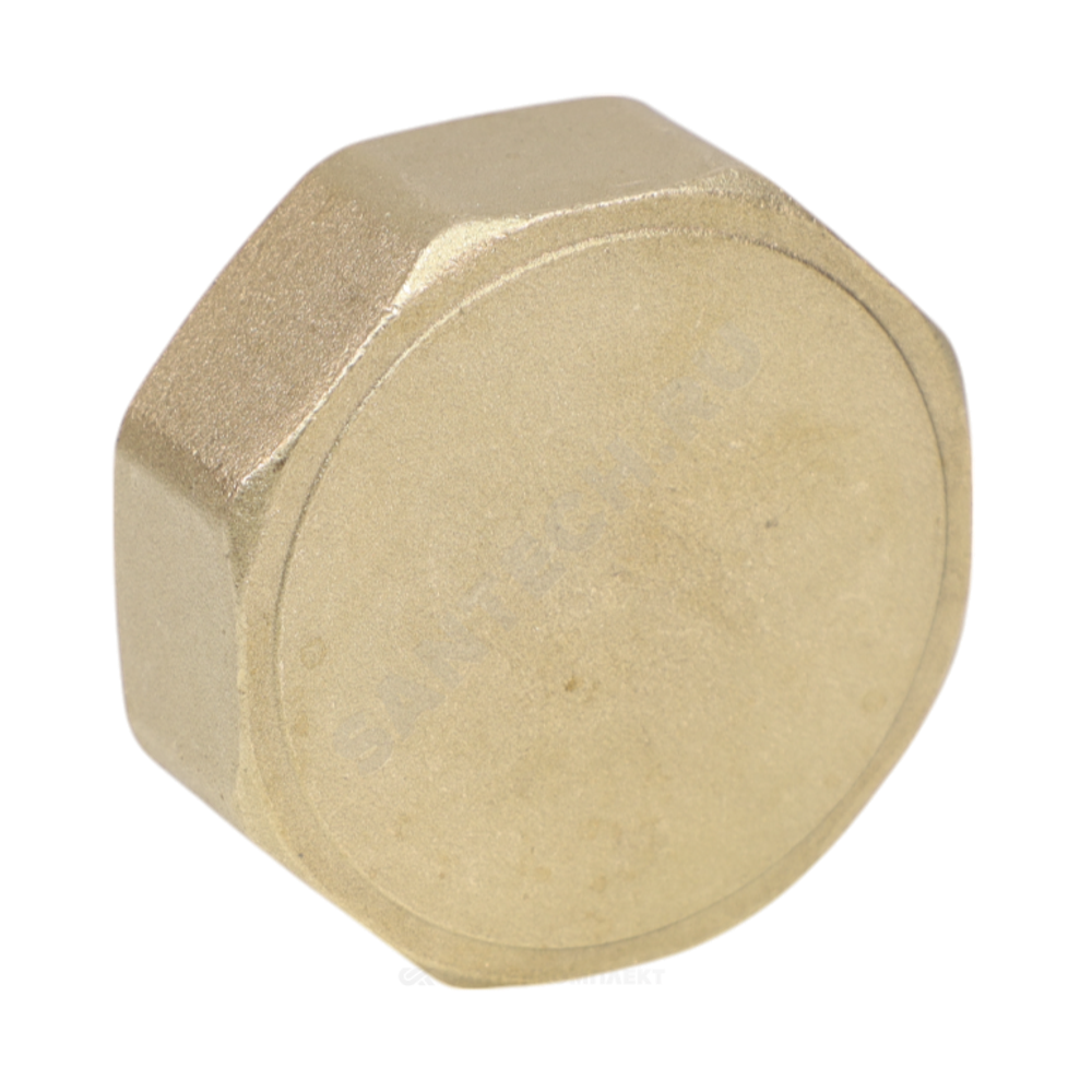 Заглушка латунь Ду 32 (1 1/4") ВР VALFEX VF.590.L.114