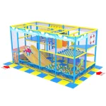 Детский игровой лабиринт «Котёнок Гав» 11,3м² (4.9х2.5. х2.5м)