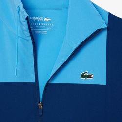 Мужской теннисный костюм Lacoste Tennis x Novak Djokovic - небесный