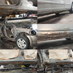 Пороги комплект Dodge Caliber 2006-2011 (0,8мм)