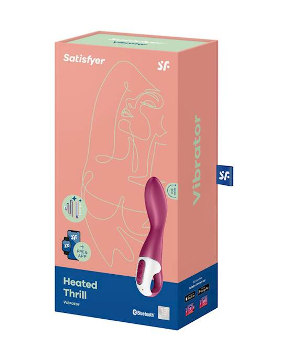 Satisfyer Heated Thrill Вибратор с функцией нагрева