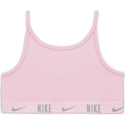 Топ для девочки теннисный Nike Trophy Bra G - pink foam/light smoke grey