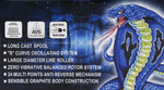 Катушка безынерционная Cobra CB440 (4000, 4BB, графит. шпуля)