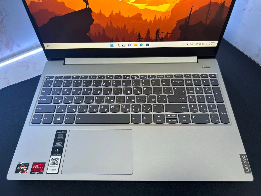 Ноутбук Lenovo Ideapad S340-15API. Конфигурация: Ryzen 5 3500U/8GB/128GB+1TB/Vega 8/Win11/FHD