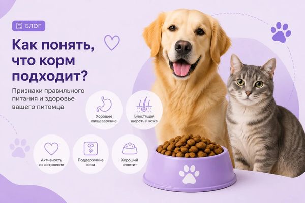 Как понять, что корм подходит вашему питомцу? Как понять, что корм подходит вашему питомцу?