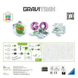 Дополнительный набор Ravensburger GraviTrax GO Rotative 237036 237036 40 деталей