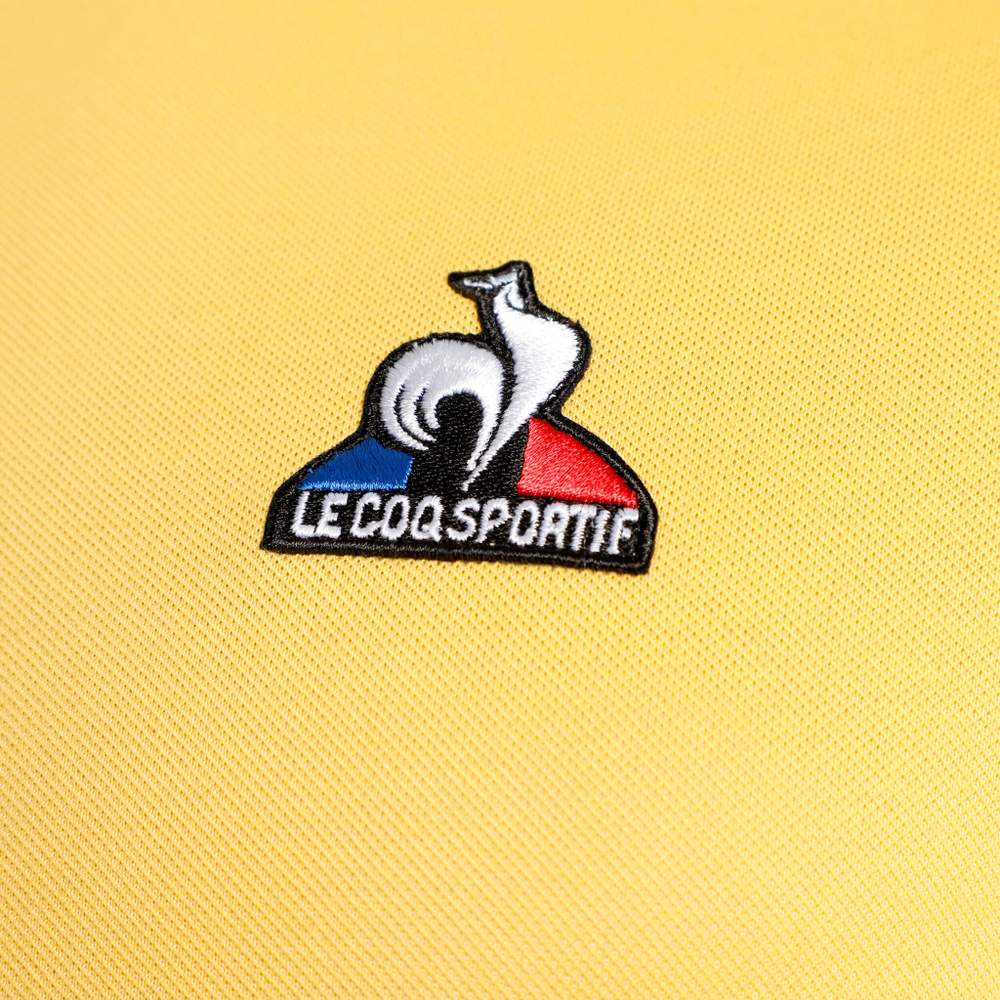 Мужское теннисное поло Le Coq Sportif Replica 22 N°1 T-Shirt Men - Yellow