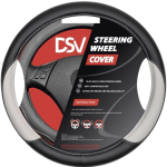 Оплетка на руль Black+Grey DSV, R99201B, черно-серая