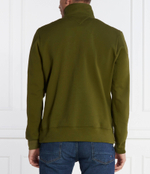 Худи logo mockneck Tommy Hilfiger - оливковый (MW0MW20954)