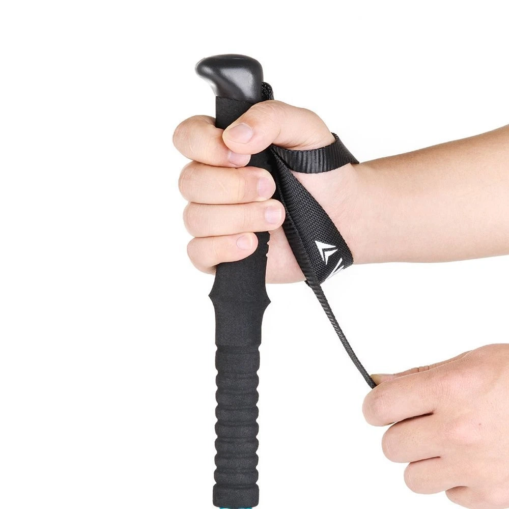 Палка Треккинговая Naturehike ST01 6061 AL NH17D001-Z с 3 узлами женские 57-120 золотые