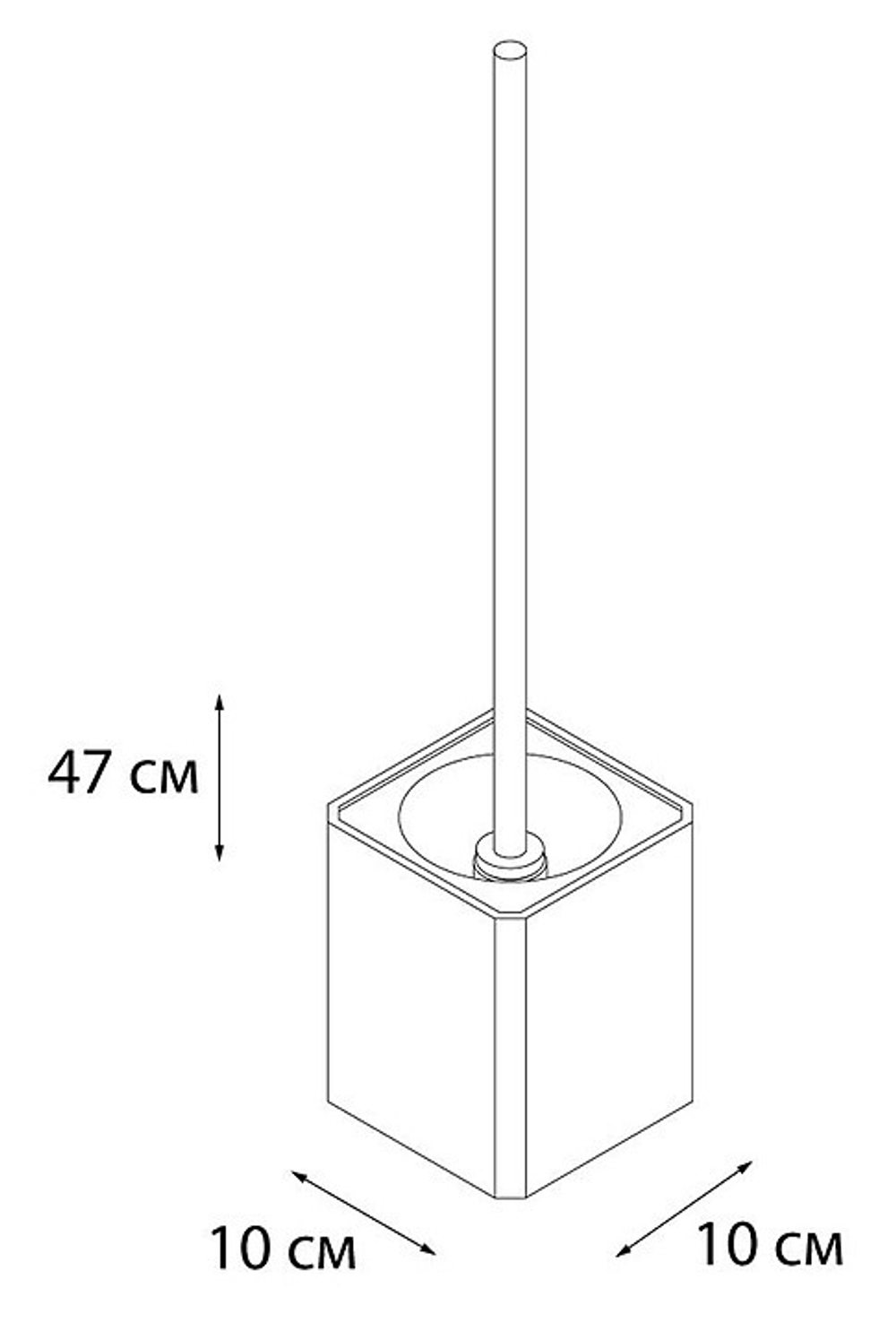 "TOMY" Ерш напольный FX-231-5